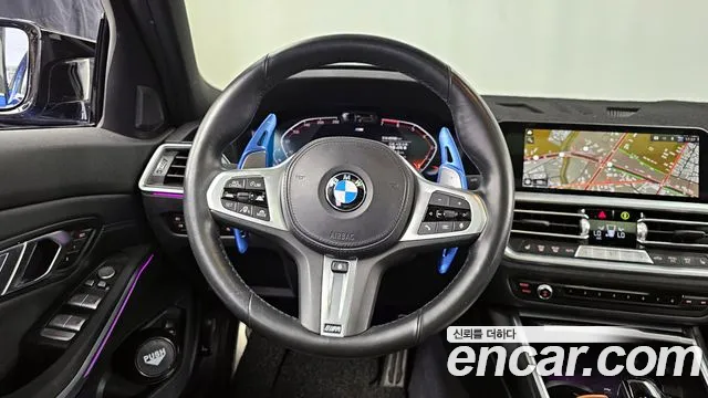 BMW 3 Series (G20) 2022 Синий из Кореи, фото 4