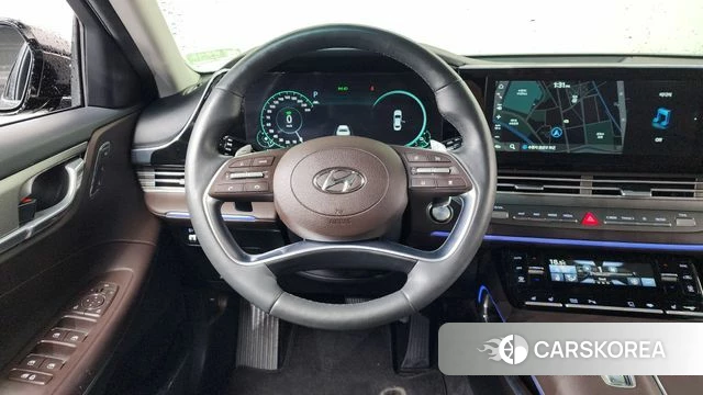 Hyundai The New Grandeur IG Hybrid 2020 Черный из Кореи, фото 4