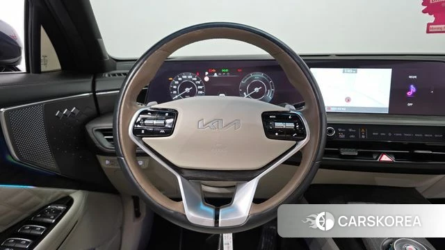 Kia K8 Hybrid 2021 Синий из Кореи, фото 4