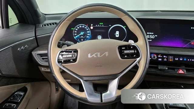 Kia K8 Hybrid 2021 Черный из Кореи, фото 4