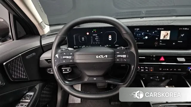 Kia The New K8 Hybrid 2024 Серый из Кореи, фото 4