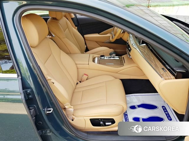 Kia The New K9 2nd generation 2022 Темно-зеленый из Кореи, фото 4