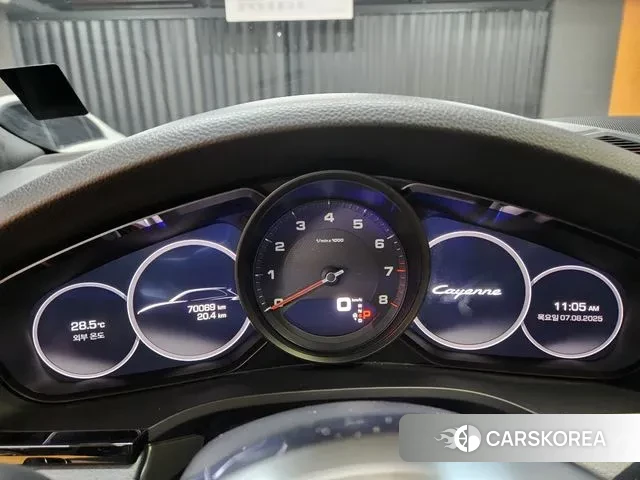 Porsche Cayenne (PO536) 2019 Синий из Кореи, фото 4