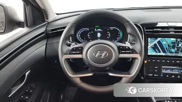 Hyundai Tucson Hybrid (NX4) 2021 Серый из Кореи, фото 4