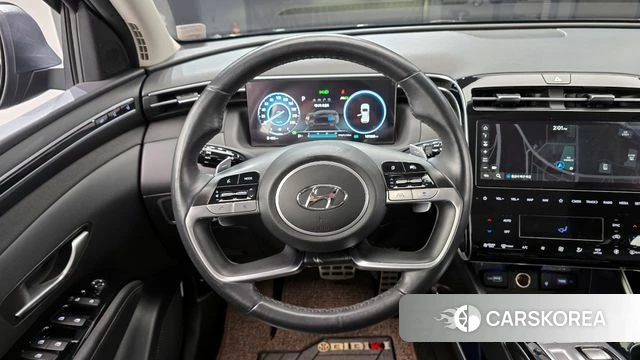 Hyundai Tucson Hybrid (NX4) 2020 Черный из Кореи, фото 4