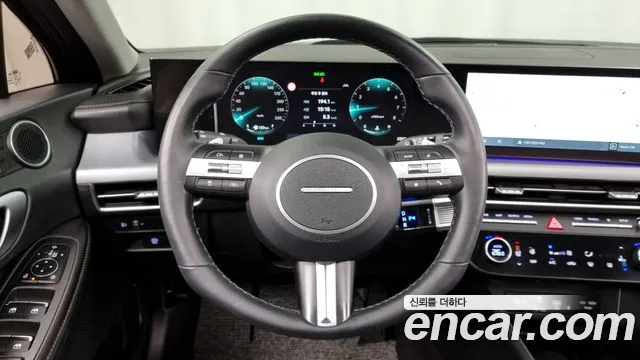 Hyundai Sonata D Edge (DN8) 2023 Черный из Кореи, фото 4