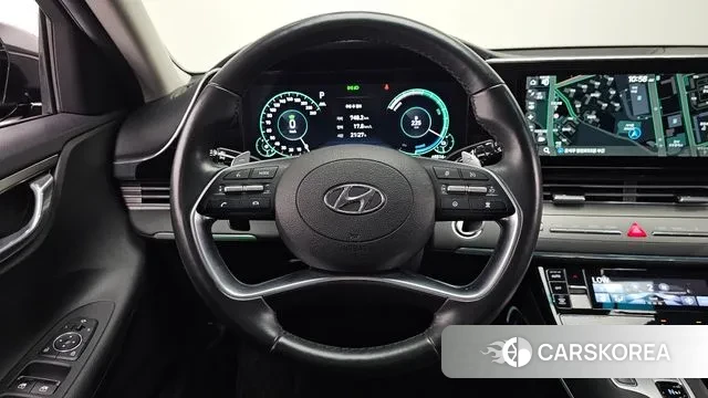 Hyundai The New Grandeur IG Hybrid 2021 Черный из Кореи, фото 4