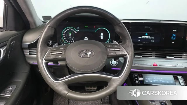 Hyundai The New Grandeur IG Hybrid 2020 Белый из Кореи, фото 4