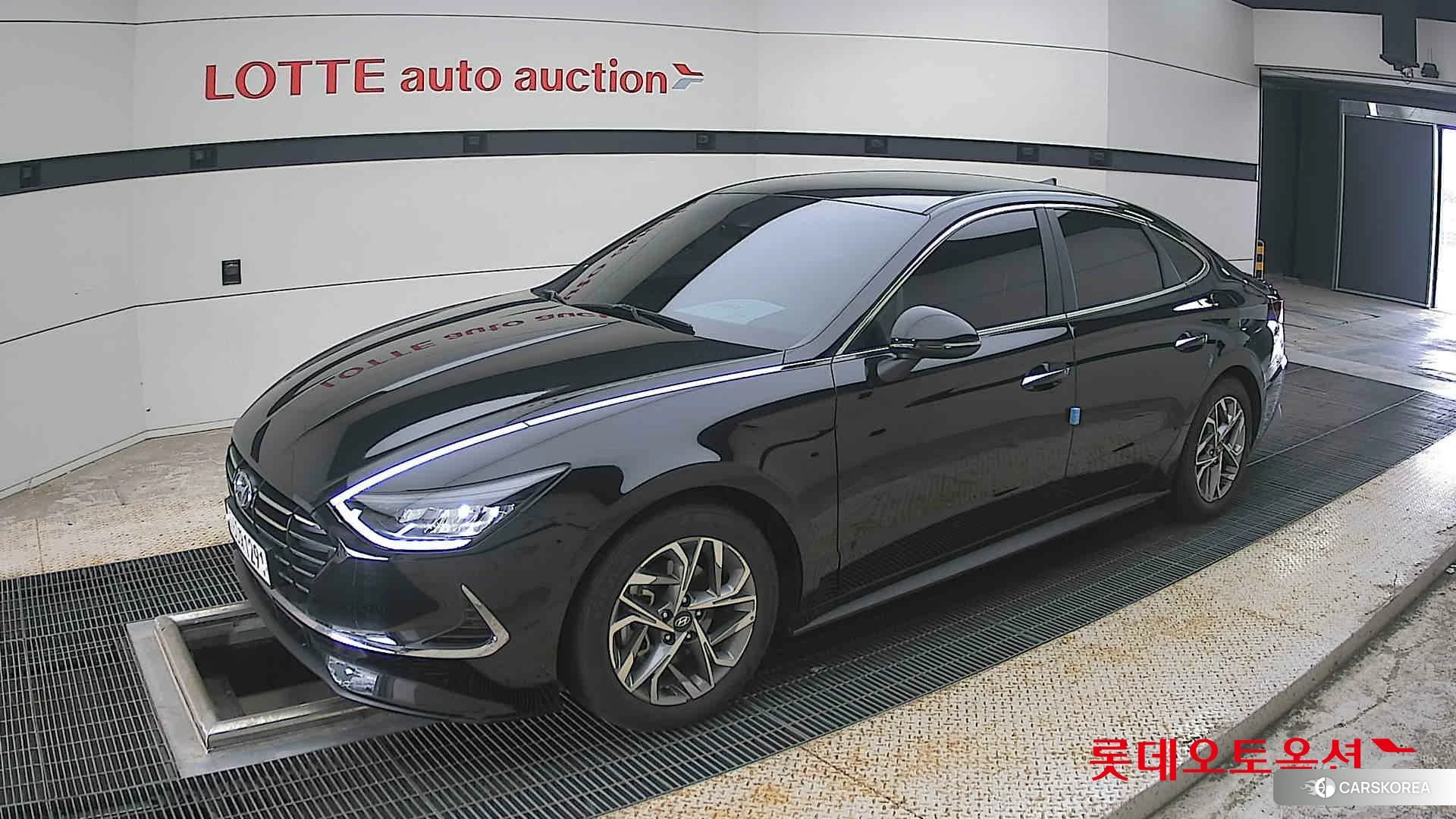 Hyundai Sonata 2021 Midnight Black Pearl из Кореи, фото 4