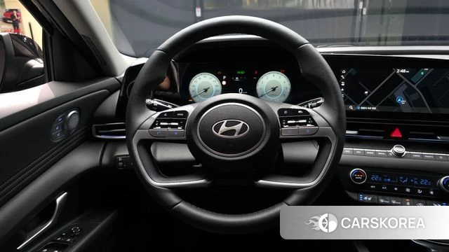 Hyundai The New Avante (CN7) 2023 Черный из Кореи, фото 4