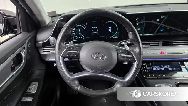 Hyundai The New Grandeur IG Hybrid 2021 Черный из Кореи, фото 4