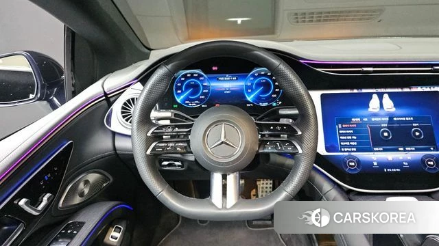 Mercedes-Benz EQS V297 2023 Черный из Кореи, фото 4