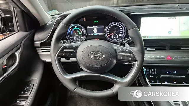 Hyundai The New Grandeur IG Hybrid 2021 Черный из Кореи, фото 4