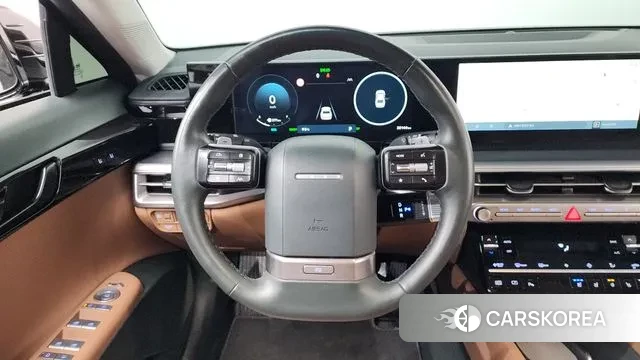 Hyundai Grandeur Hybrid (GN7) 2024 Черный из Кореи, фото 4