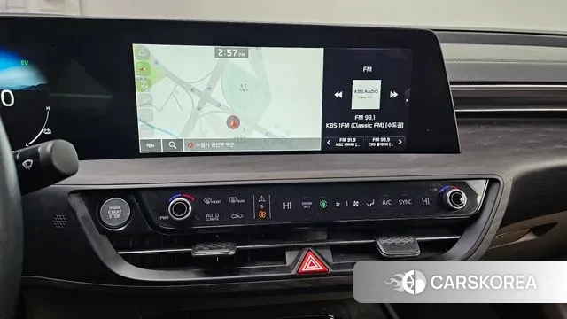 Kia K8 Hybrid 2021 Черный из Кореи, фото 4