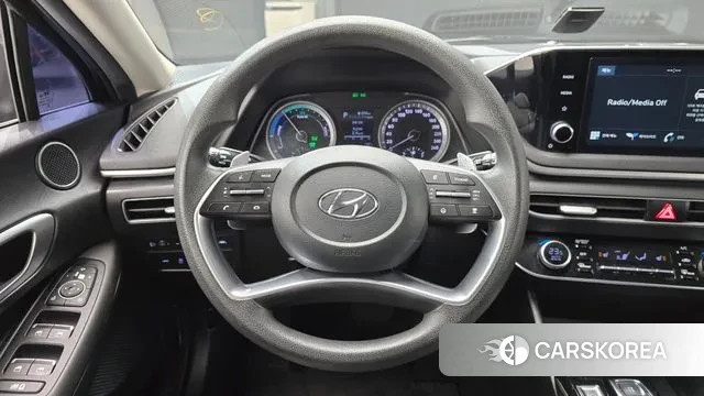 Hyundai Sonata Hybrid (DN8) 2021 Черный из Кореи, фото 4