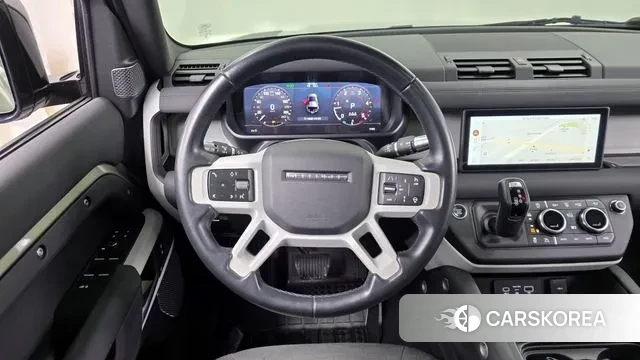 Land Rover Defender (L663) 2020 Темно-зеленый из Кореи, фото 4