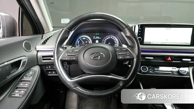 Hyundai Sonata Hybrid (DN8) 2022 Черный из Кореи, фото 4