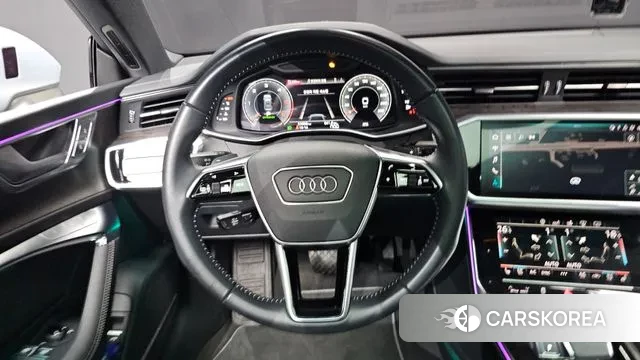 Audi A7 (4K) 2020 Серебряный из Кореи, фото 4