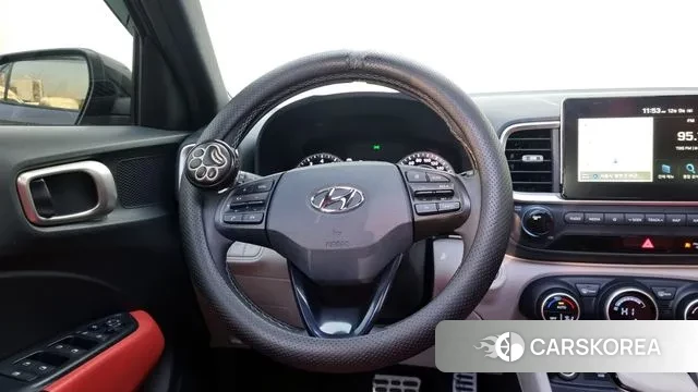 Hyundai Venue 2019 Черный из Кореи, фото 4