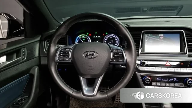 Hyundai Sonata New Rise Hybrid 2018 Белый из Кореи, фото 4