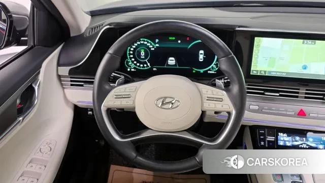 Hyundai The New Grandeur IG Hybrid 2021 Серый из Кореи, фото 4