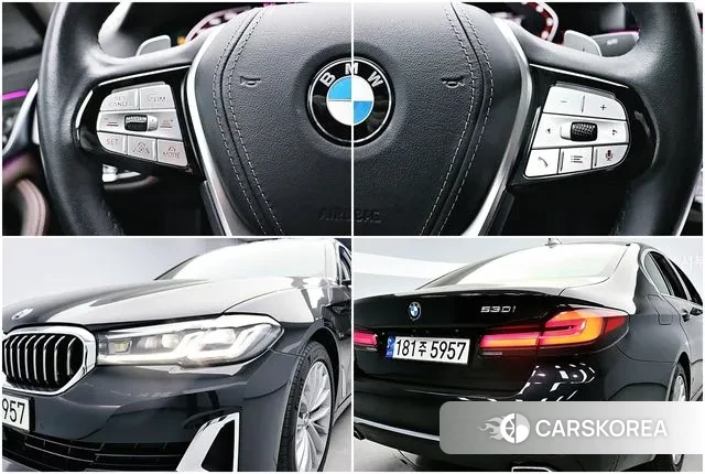 BMW 5 Series (G30) 2020 Черный из Кореи, фото 4