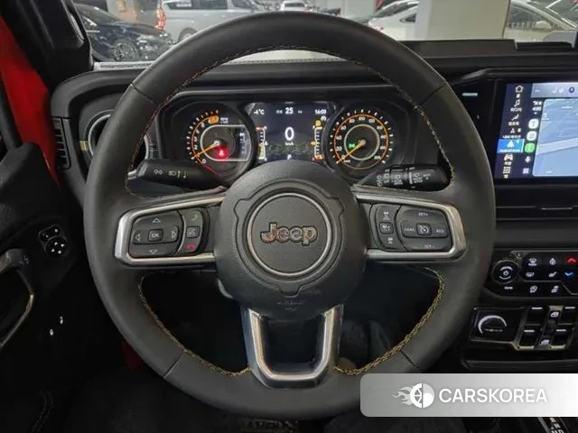 Jeep Wrangler (JL) 2024 Красный из Кореи, фото 4