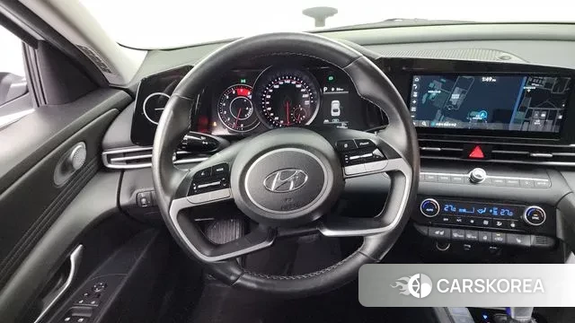 Hyundai Avante (CN7) 2021 Белый из Кореи, фото 4