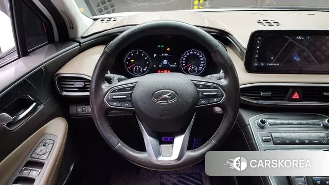 Hyundai The New Santa Fe 2021 Белый из Кореи, фото 4