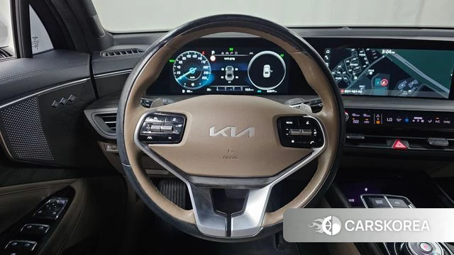 Kia K8 Hybrid 2022 Белый из Кореи, фото 4