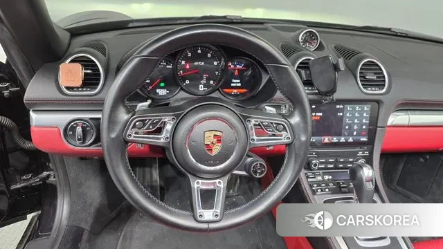 Porsche 718 Boxster 2018 Черный из Кореи, фото 4