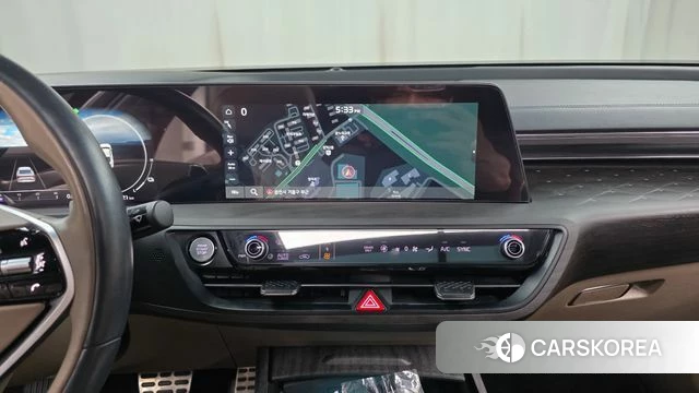 Kia K8 Hybrid 2022 Серый из Кореи, фото 4