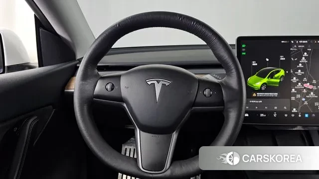 Tesla Model Y 2021 Белый из Кореи, фото 4