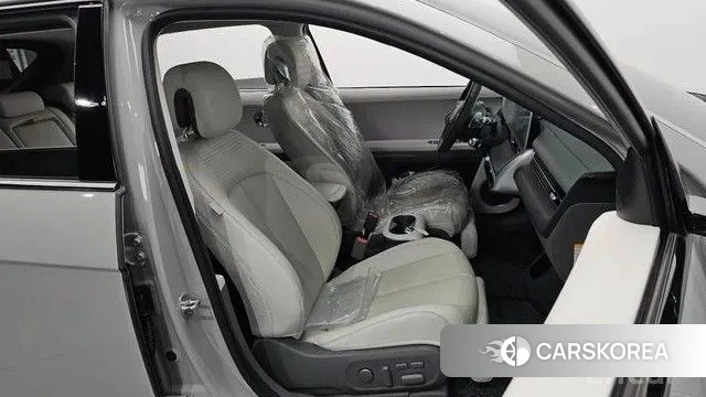 Hyundai Ionic 5 2021 Серебристо-серый из Кореи, фото 4
