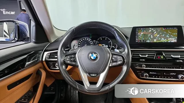 BMW 5 Series (G30) 2018 Синий из Кореи, фото 4