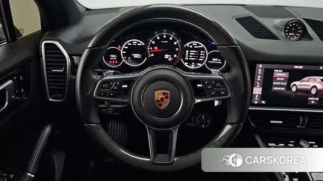 Porsche Cayenne (PO536) 2021 Черный из Кореи, фото 4