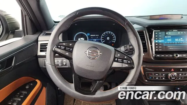 Ssangyong The New Rexton Sport 2022 Зеленый из Кореи, фото 4