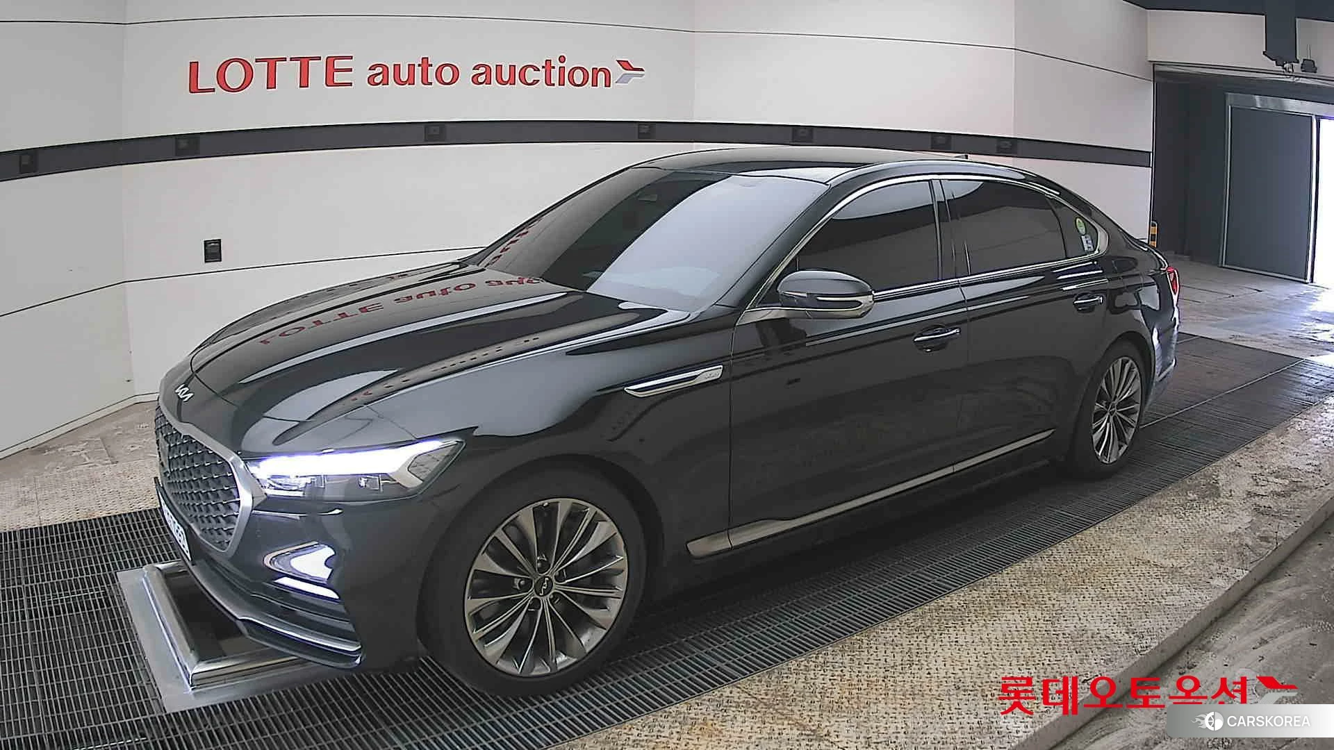 Kia K9 2022 Aurora Black Pearl из Кореи, фото 4