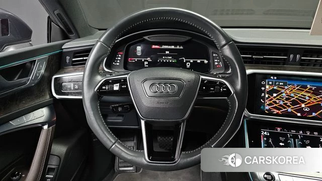 Audi A7 (4K) 2021 Серый из Кореи, фото 4