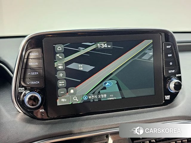 Hyundai Santa Fe TM 2018 Серебряный из Кореи, фото 4