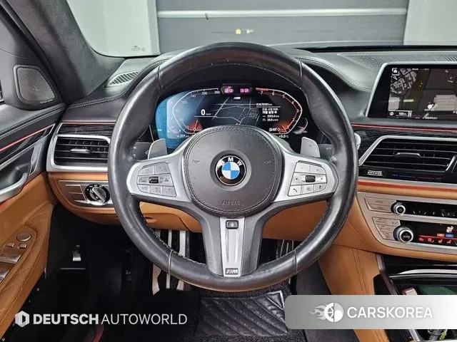 BMW 7 Series (G11) 2021 Черный из Кореи, фото 4