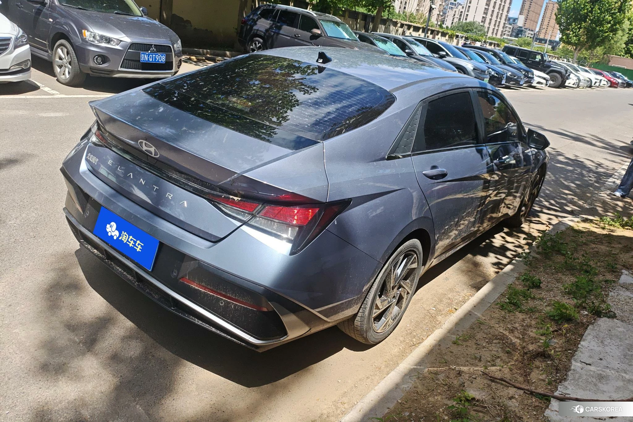 Hyundai Elantra 2023 Синий из Китая, фото 4