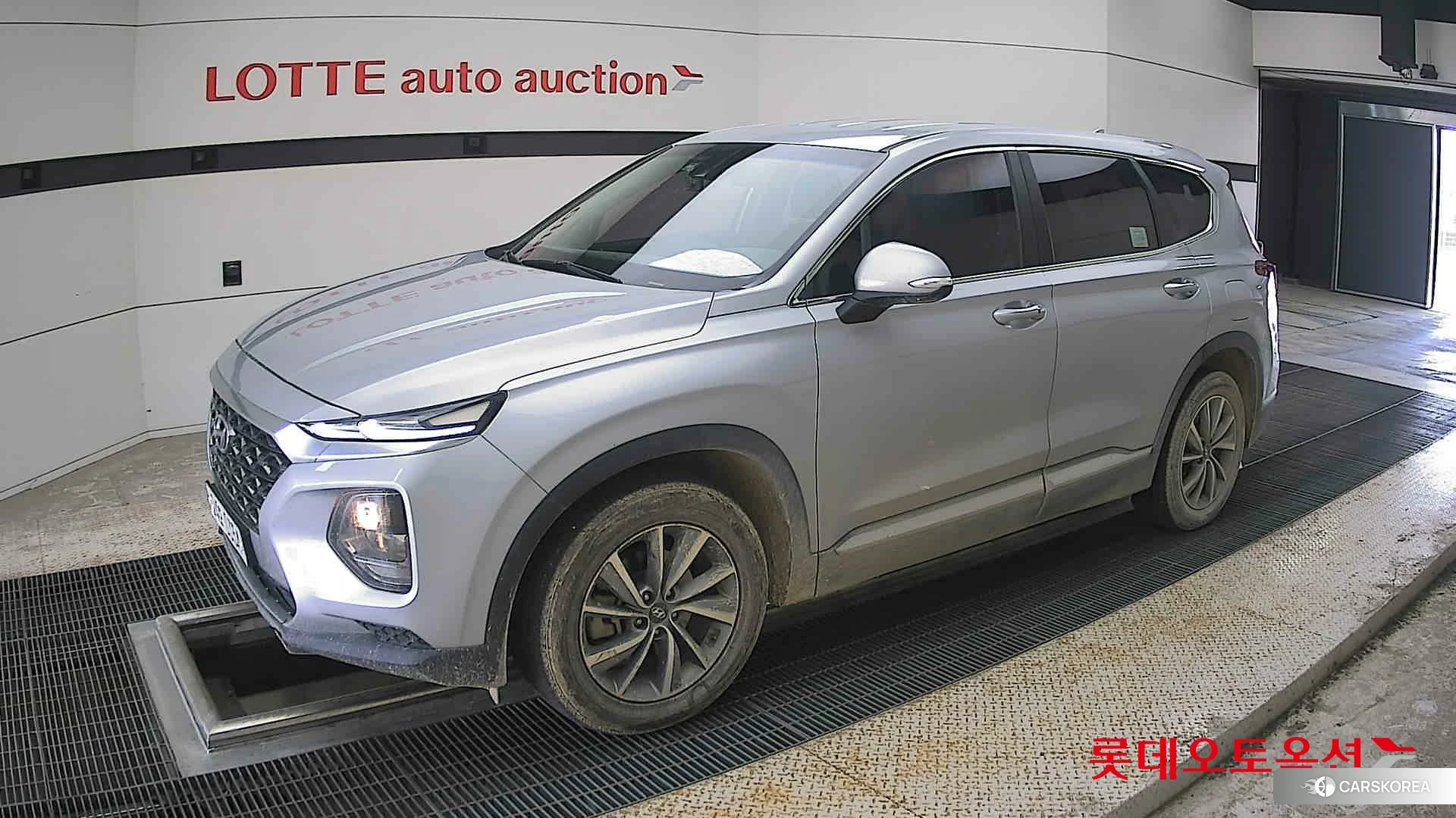 Hyundai Santa Fe 2020 Typhoon Silver из Кореи, фото 4