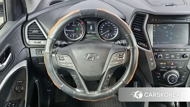 Hyundai Santa Fe The Prime 2018 Белый из Кореи, фото 4