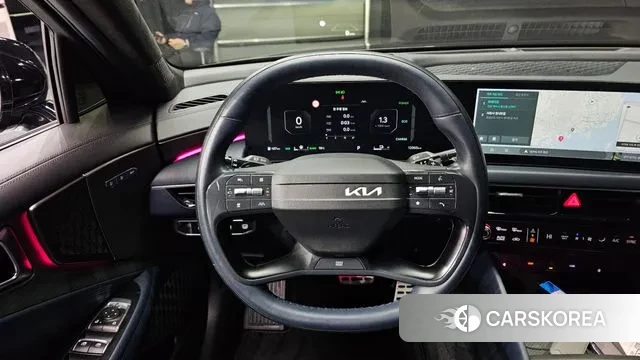 Kia The New K8 Hybrid 2024 Черный из Кореи, фото 4