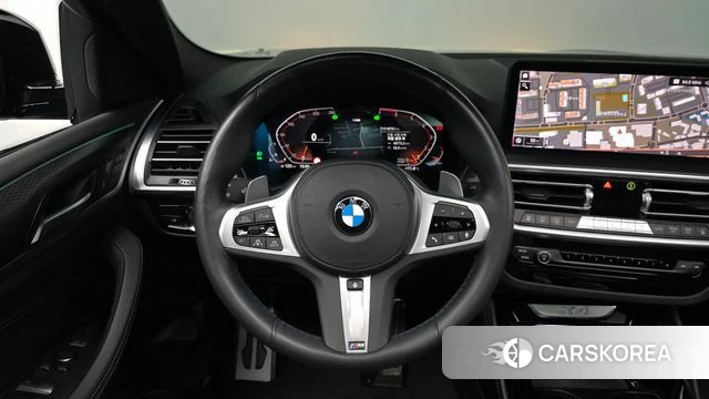 BMW X4 (G02) 2023 Черный из Кореи, фото 4