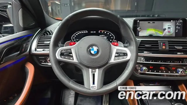 BMW X4M (G02) 2020 Черный из Кореи, фото 4