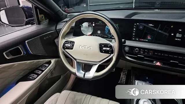 Kia K8 Hybrid 2021 Синий из Кореи, фото 4
