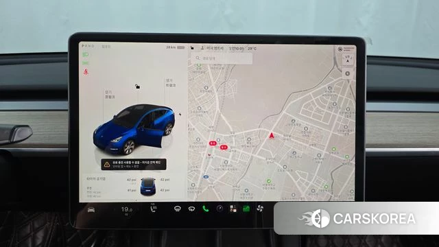 Tesla Model Y 2024 Синий из Кореи, фото 4